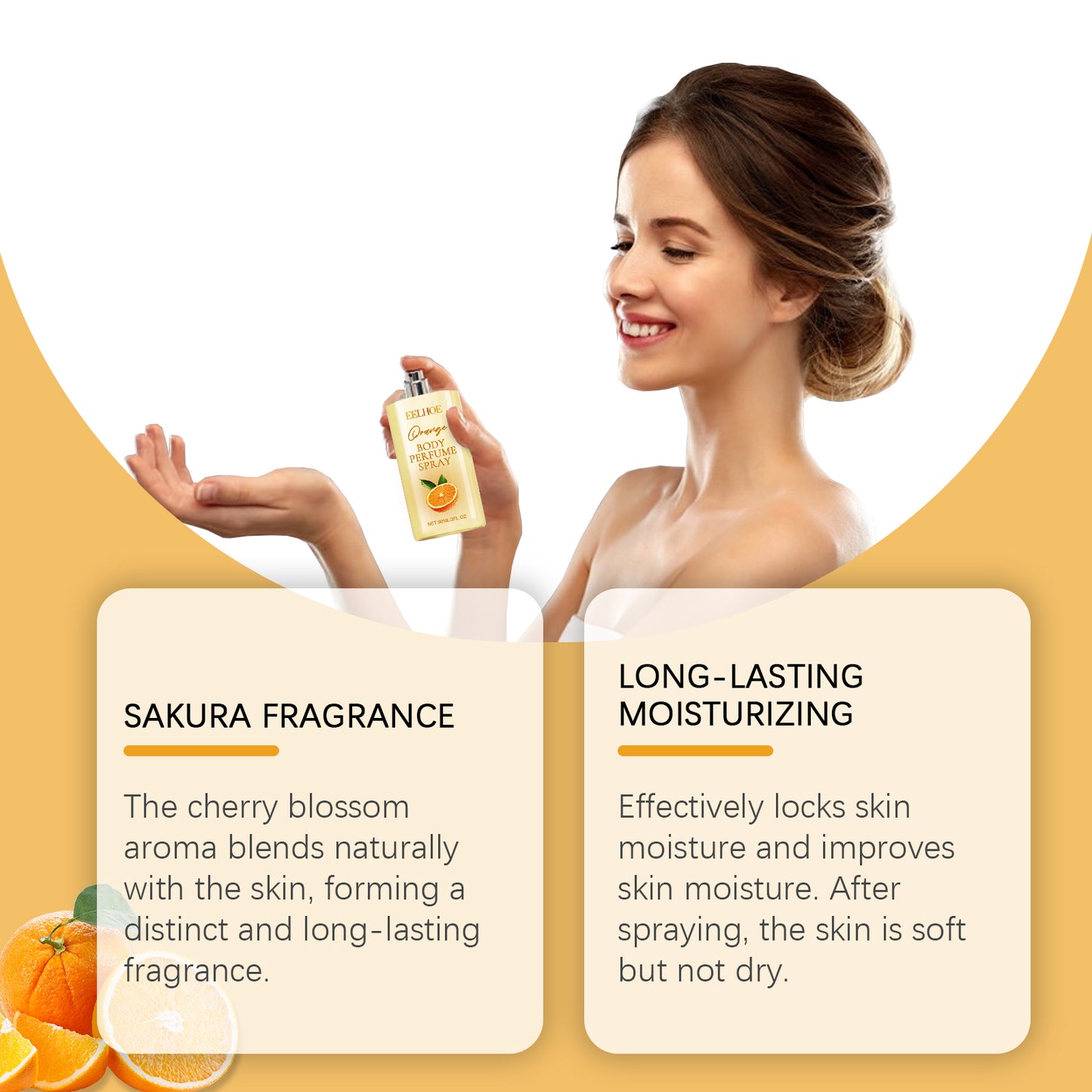 Orange Body Perfume Spray