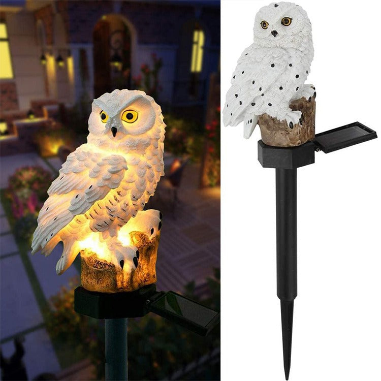 Outdoor decoration of solar simulated animal ground plug-in lights
