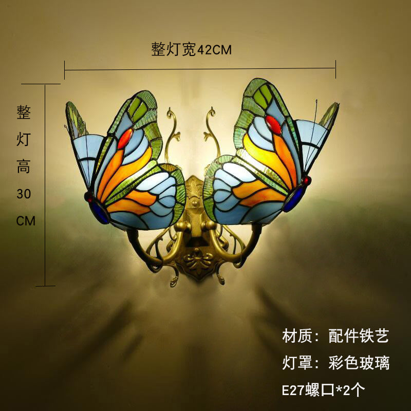 European and American Style Butterfly Corridor Wall Lamp