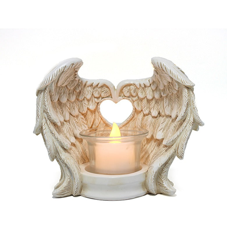 Resin Wing Candlestick