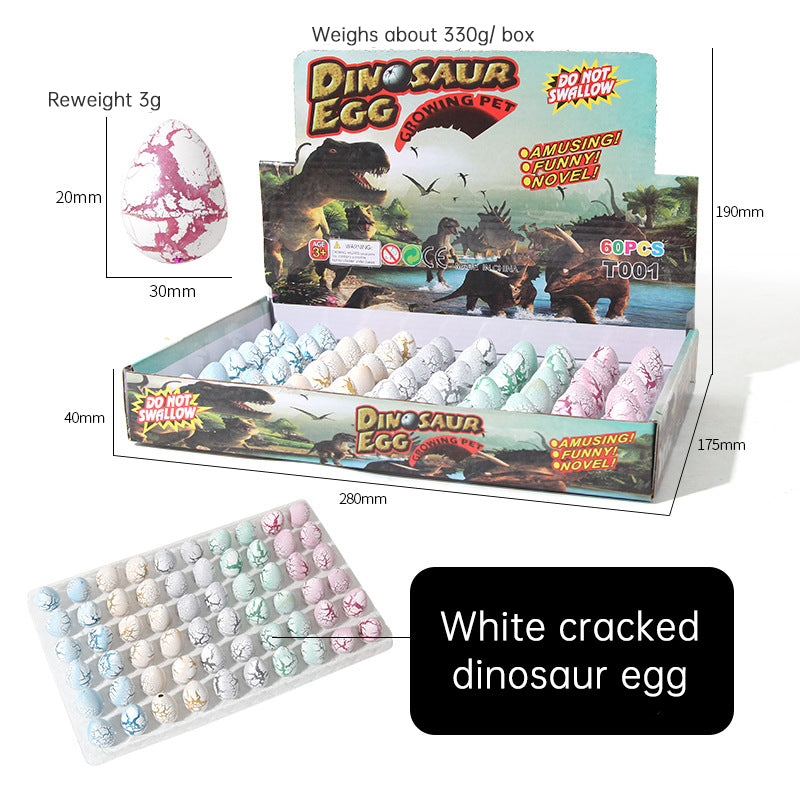 Dinosaur expand hatching small toys