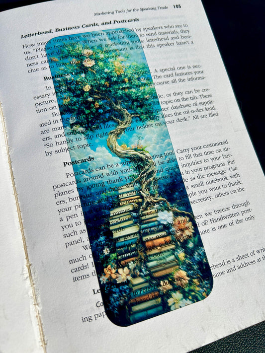 Enchanted Tree of Knowledge Bookmark