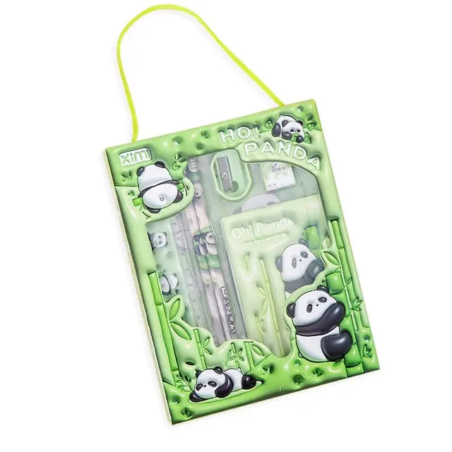 High-Quality Study Stationery Kit with Pencils Erasers Rulers More