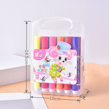 12 Color Watercolor Pens
