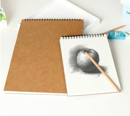 Brief kraft paper sketch book