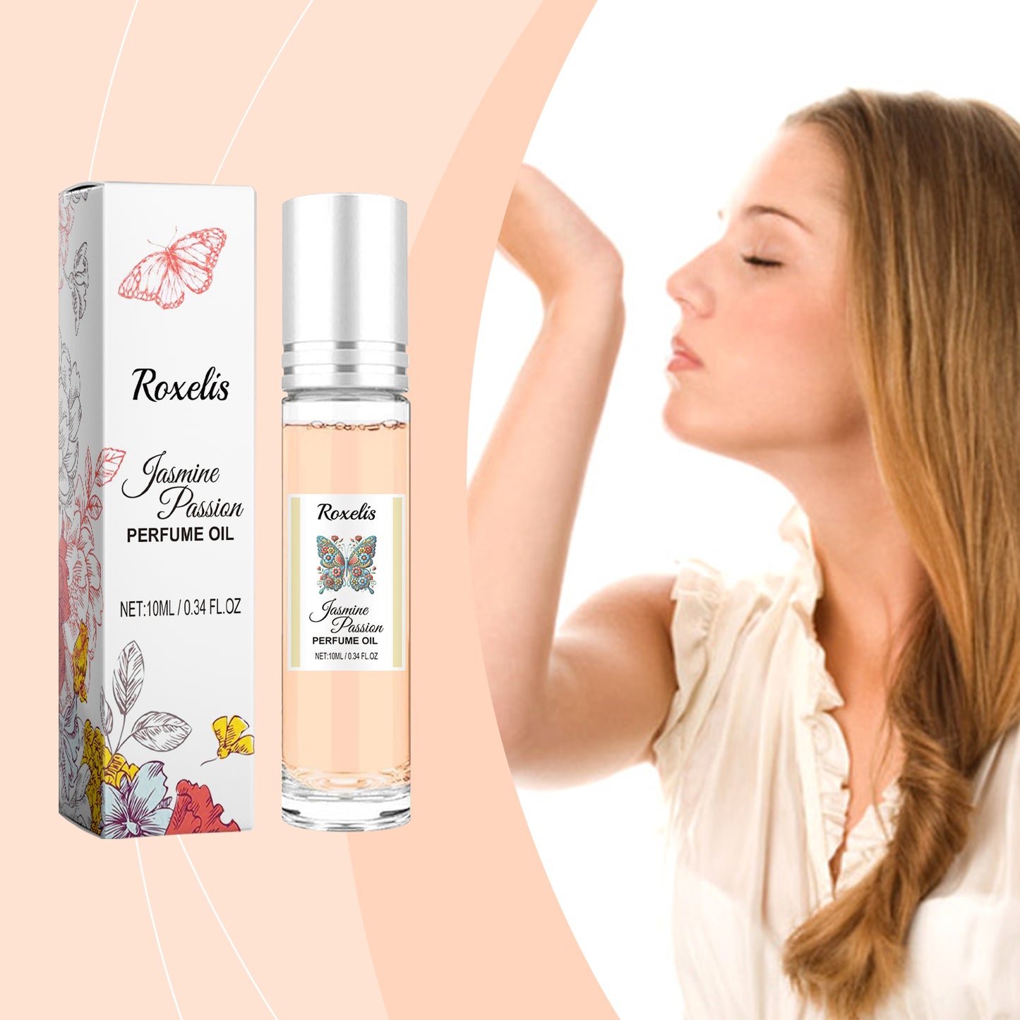 Roxelis Roll-On Jasmine Perfume