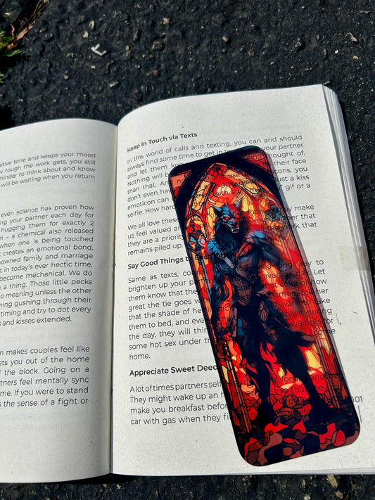 Demon Werewolf from Hell Bookmark