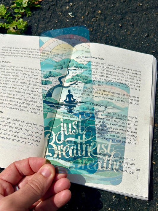 Just Breathe Bookmark