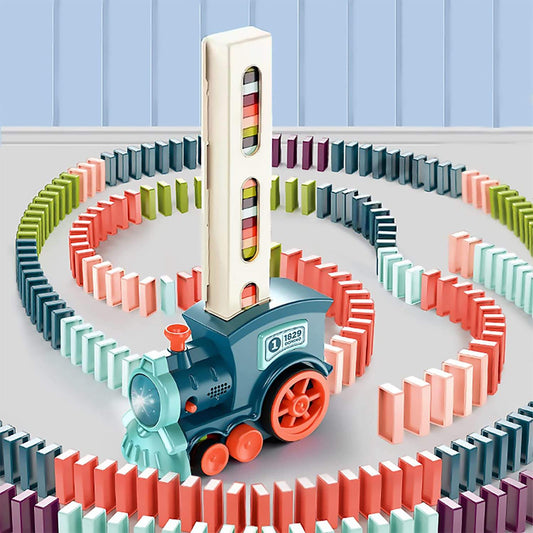 Train Toys Colored Dominoes Set 40/60/80/100