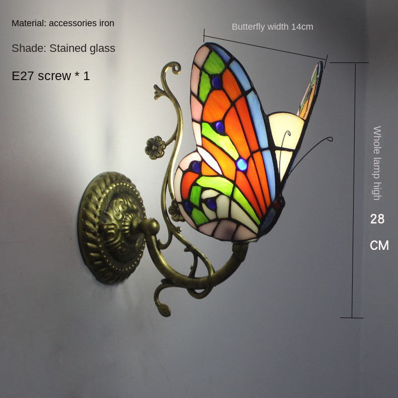 European and American Style Butterfly Corridor Wall Lamp