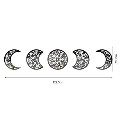 3D Stereoscopic Moon Phase Change Acrylic Mirror