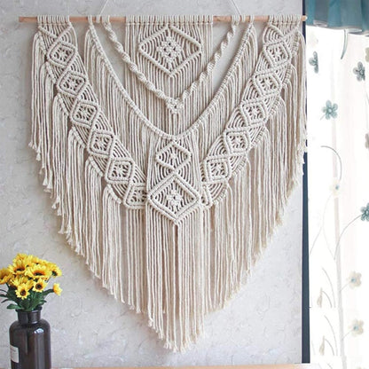 Macrame Wall Hanging Decor Boho Woven