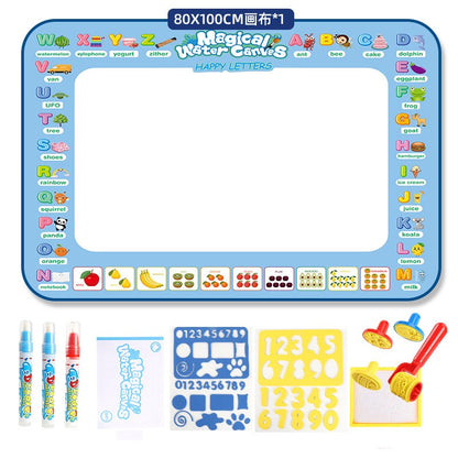 Magical water canvas toy