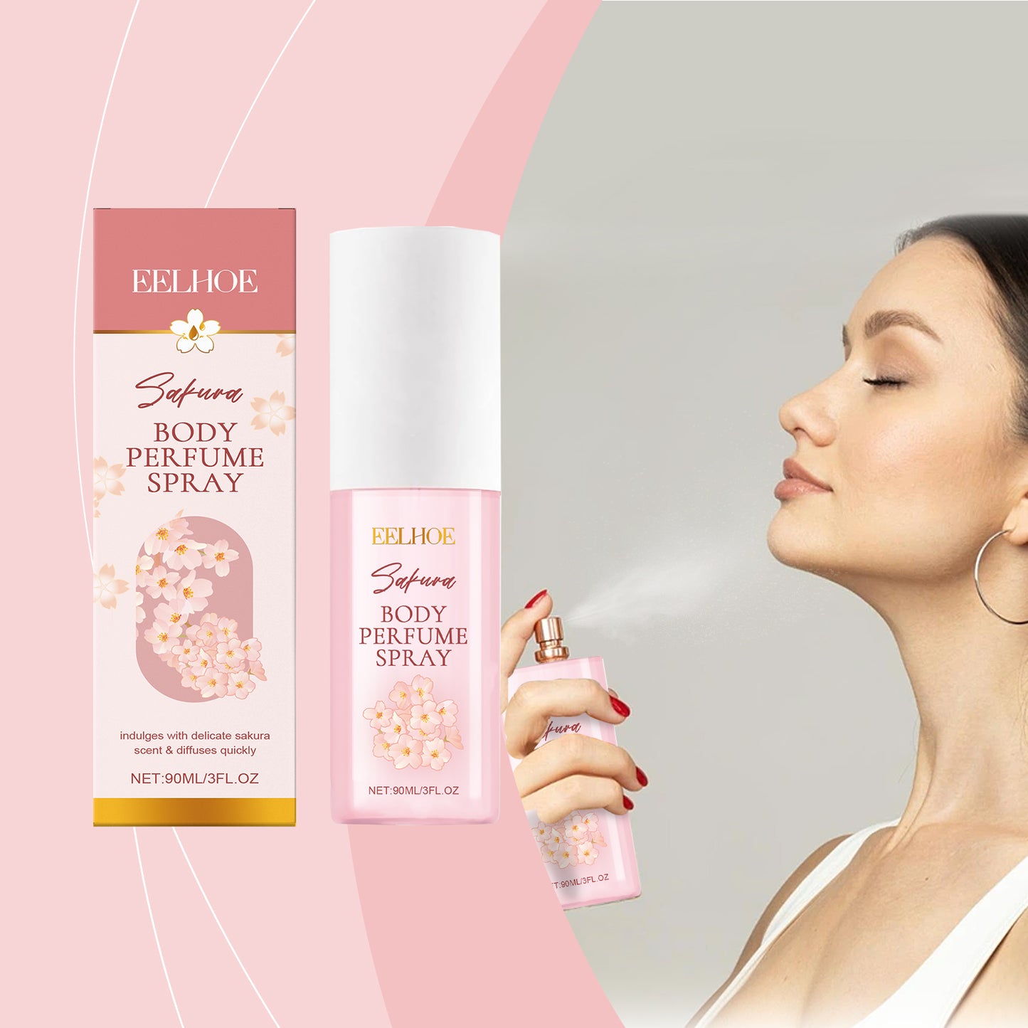 Cherry Blossom Body Perfume Spray