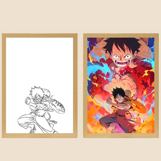 One Piece Creative Photo Frame Night Light