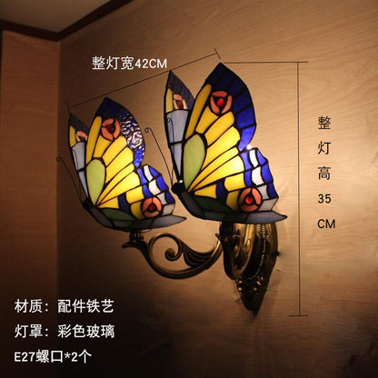European and American Style Butterfly Corridor Wall Lamp