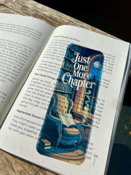 Just One More Chapter Bookmark