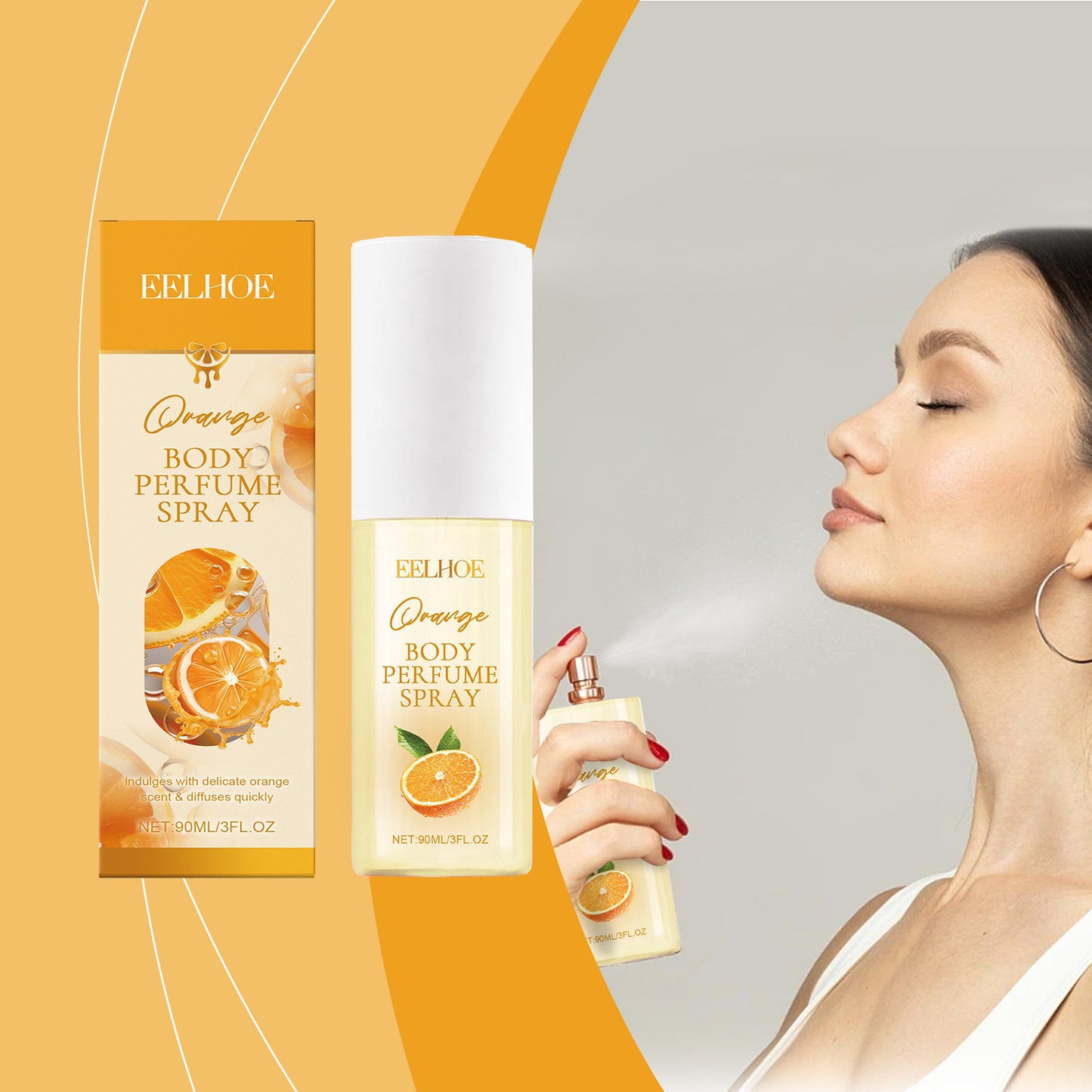 Orange Body Perfume Spray