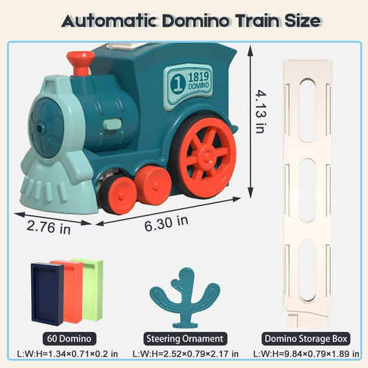 Train Toys Colored Dominoes Set 40/60/80/100