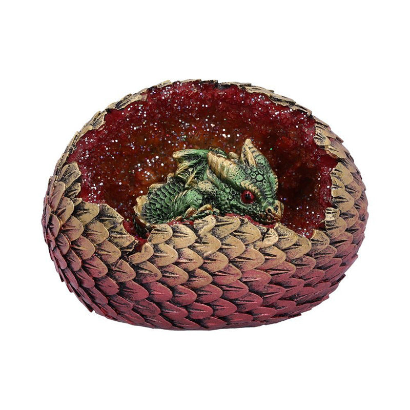 Lava  Dragon Egg Statue