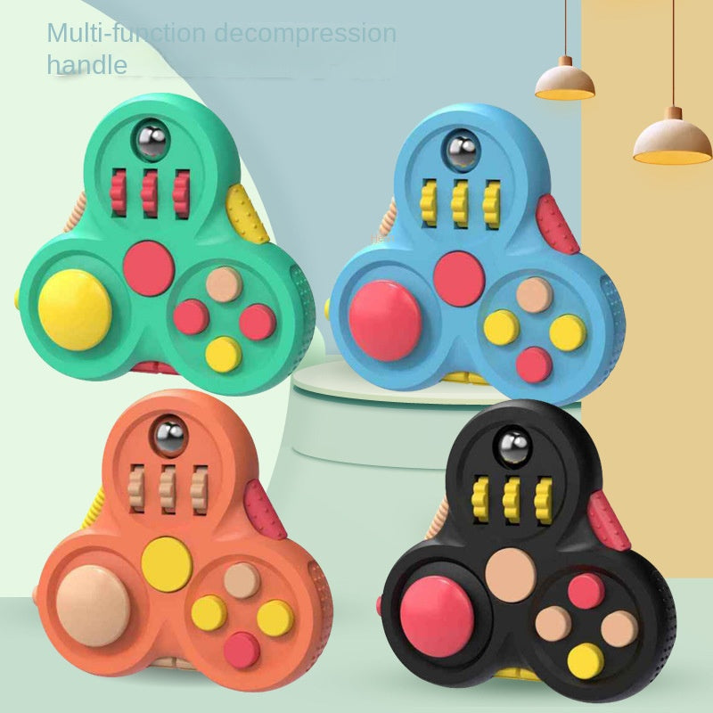 Fidget Pad Stress Relief Handheld Gyroscope