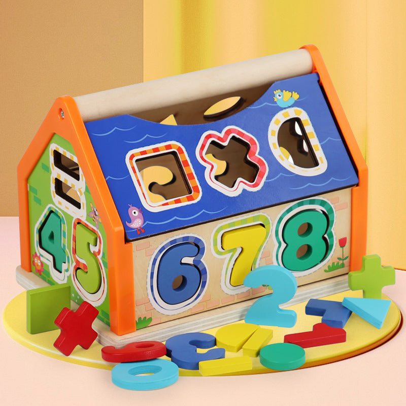 Children's wooden blocks