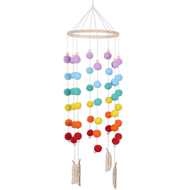 Round Rainbow Ball Wind Chimes