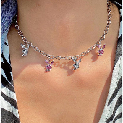 New Ins Hip-hop Stainless Steel Necklaces