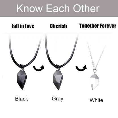 2Pcs Magnetic Couple Necklace