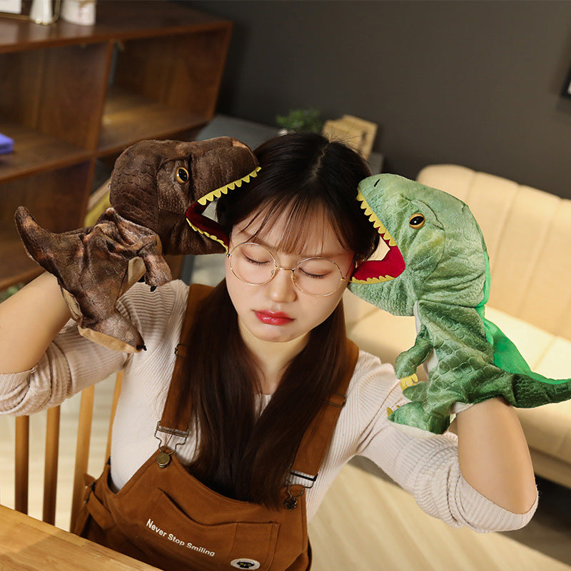 New Plush Simulation Dinosaur Hand Puppet