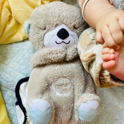 otter breathing toy doll