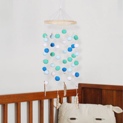 Round Rainbow Ball Wind Chimes