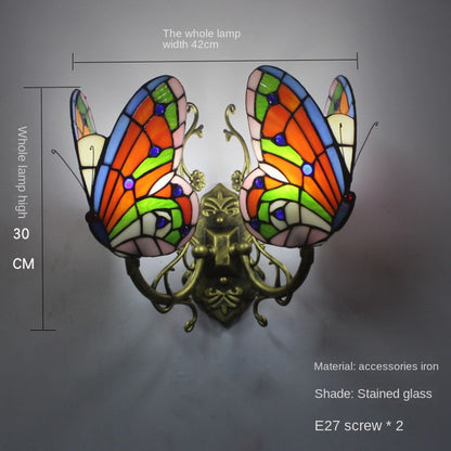 European and American Style Butterfly Corridor Wall Lamp