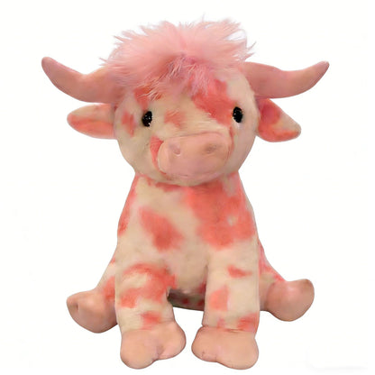 Pink Cow Plush Valentine's Day Plush Toy