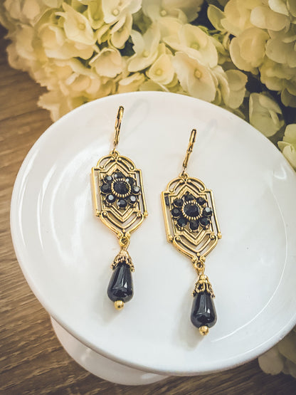 Beautiful Victorian Drop Earrings