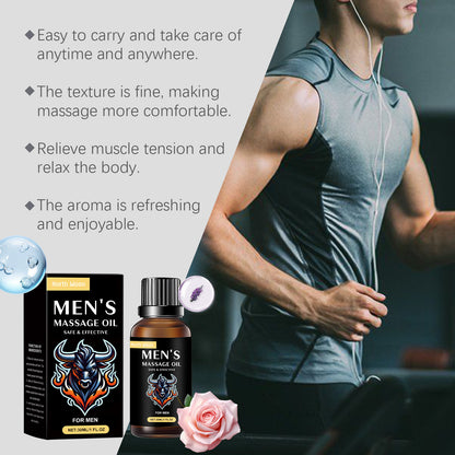 North Moon Men's Massage Oil