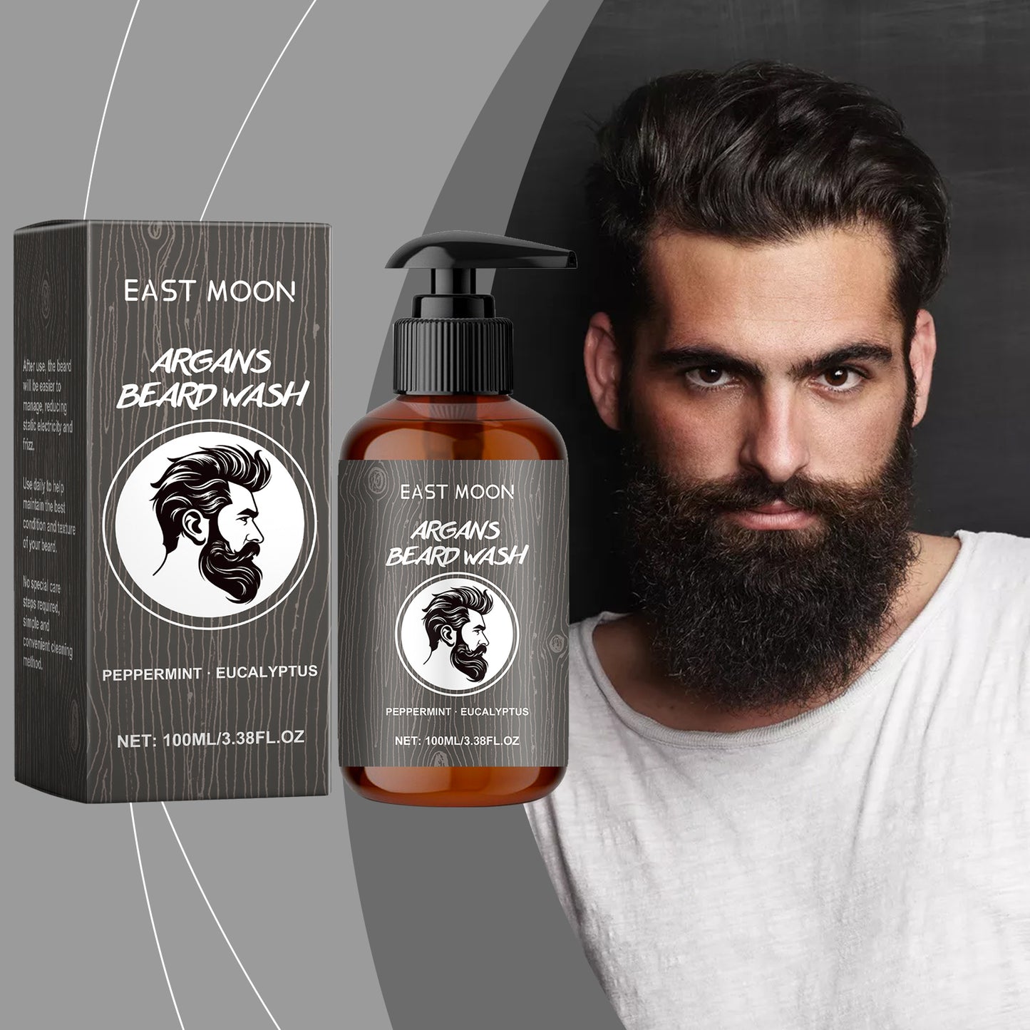 East Moon Facial Hair Shampoo