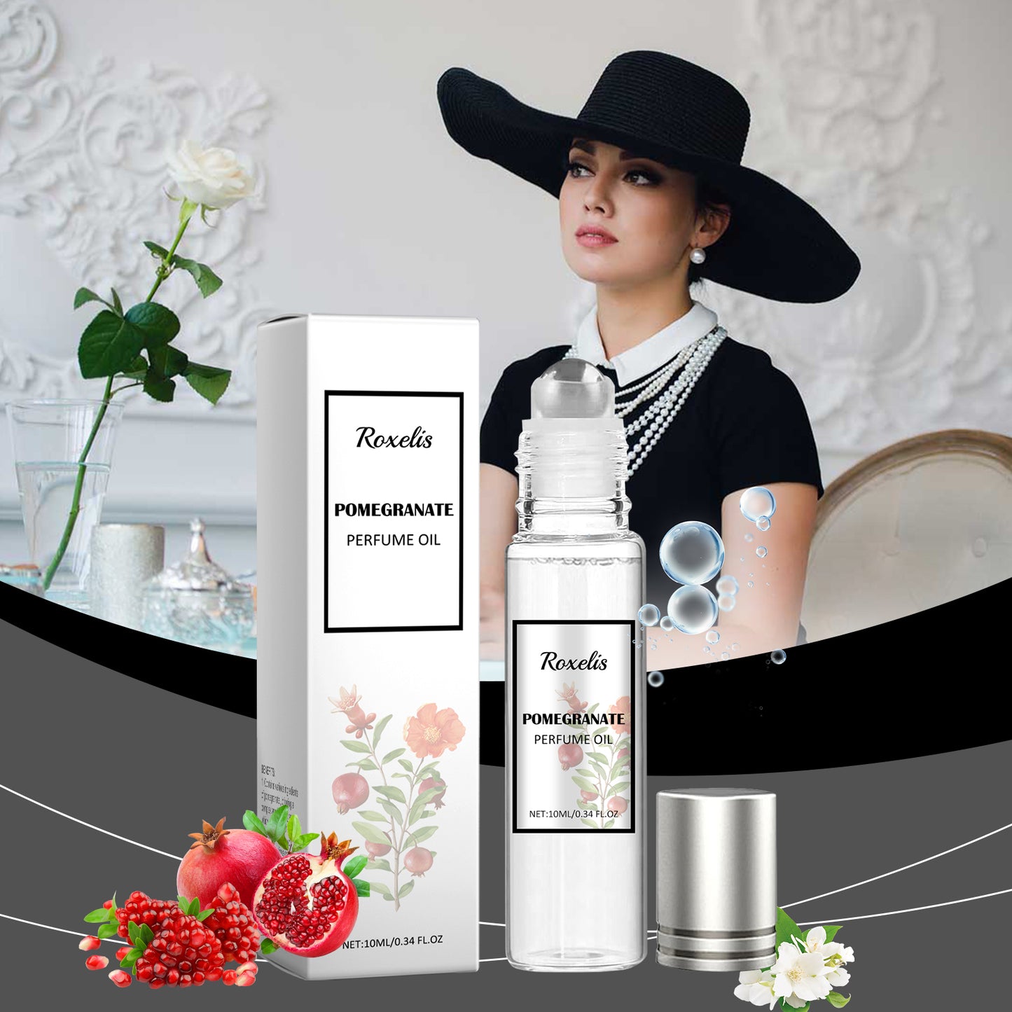 Women's Pheromone Ball Pomegranate Perfume