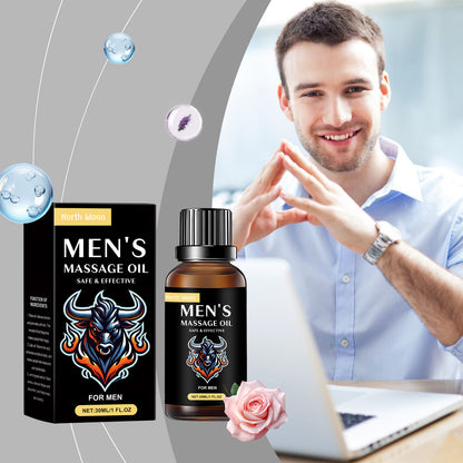 North Moon Men's Massage Oil
