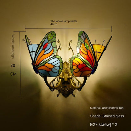 European and American Style Butterfly Corridor Wall Lamp
