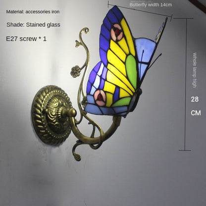 European and American Style Butterfly Corridor Wall Lamp