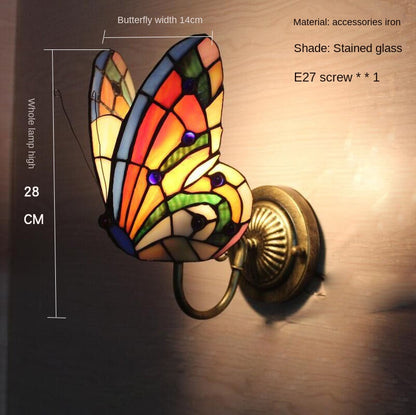 European and American Style Butterfly Corridor Wall Lamp