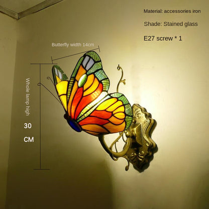 European and American Style Butterfly Corridor Wall Lamp