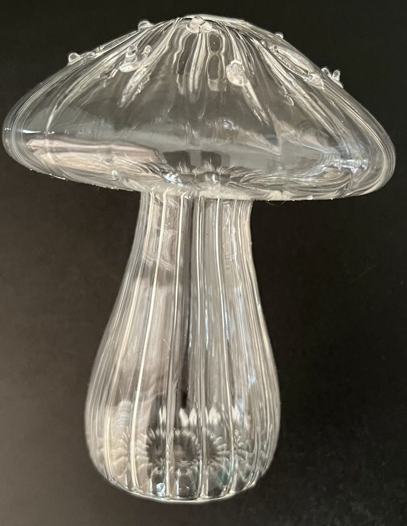 Glass Mushroom Vase