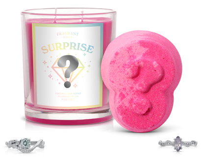 Surprise - Candle and Bath Bomb Set