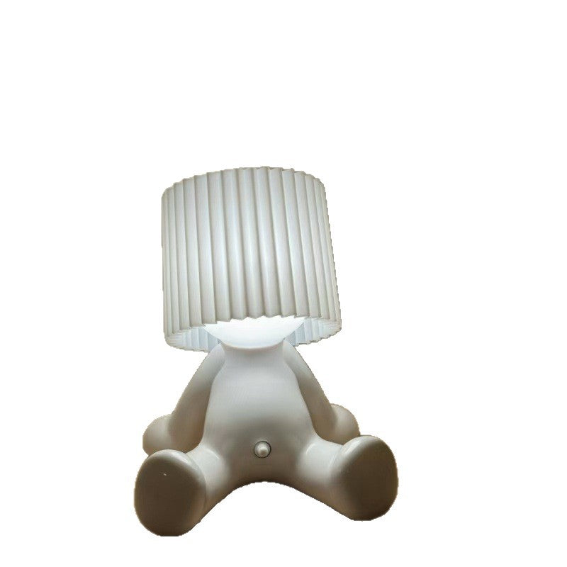 Shy Boy Desk Charging Table Lamp