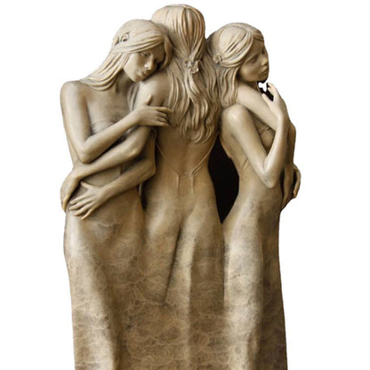 New Three Goddess Sculpture Statue