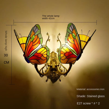 European and American Style Butterfly Corridor Wall Lamp