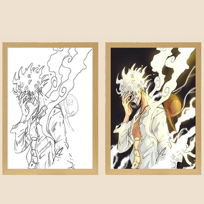 One Piece Creative Photo Frame Night Light