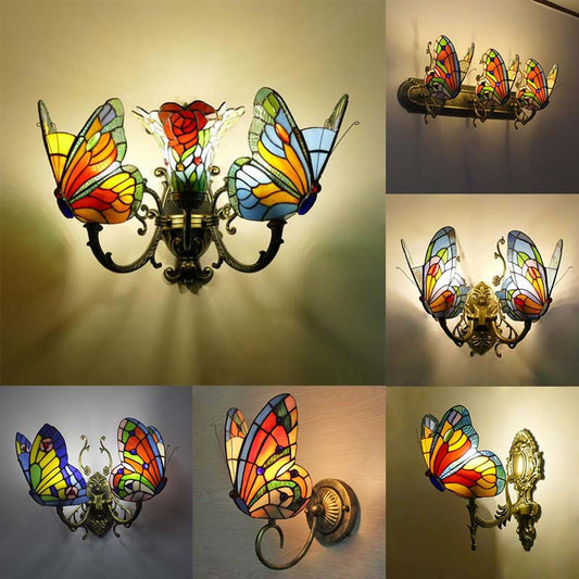 European and American Style Butterfly Corridor Wall Lamp
